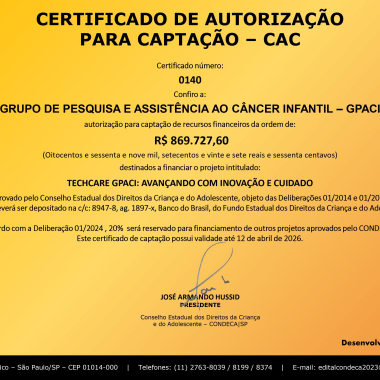 Foto 2 de Saiba como ajudar o GPACI com o Imposto de Renda