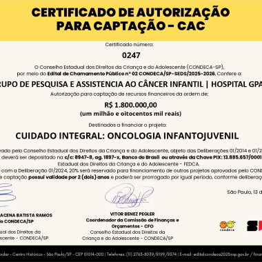 Foto 5 de Saiba como ajudar o GPACI com o Imposto de Renda