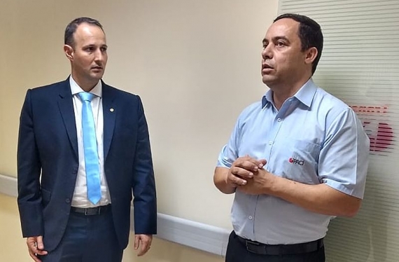 O GPACI recebeu a visita do ilustre deputado Capitão Guilherme Derrite