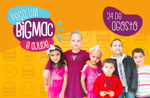 Está chegando o McDia Feliz 2019! Não perca a oportunidade de ajudar nossas crianças