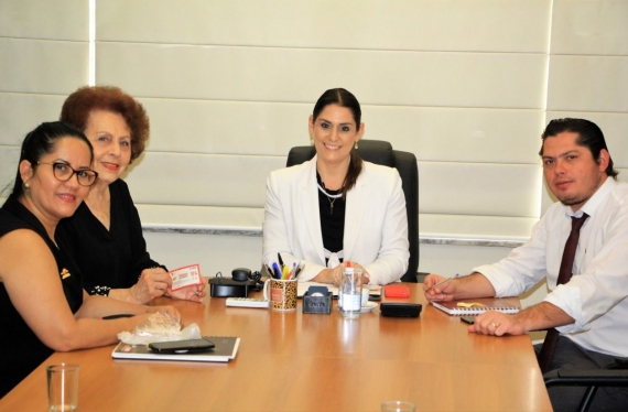 Reunião com a prefeita de Itapetininga, Simone Marqueto