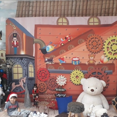 Foto 1 de Gpaci recebe cenografia natalina e ensaio fotográfico com nossas crianças.