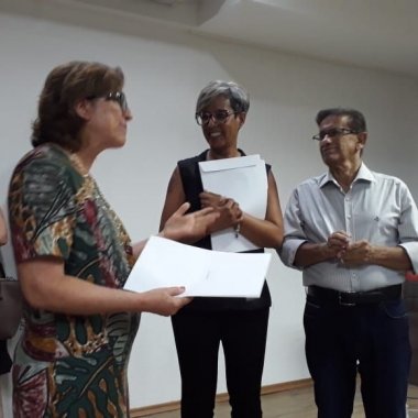Foto 1 de Os contribuintes que nos ajudam durante todo o ano fizeram uma última visita em 2019