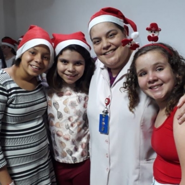 Foto 1 de Os contribuintes que nos ajudam durante todo o ano fizeram uma última visita em 2019