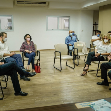 Foto 1 de Visita Deputado Estadual Sr. Raul Marcelo, Vereadora Sra.Fernanda Garcia e Sr. Guilherme Boulos