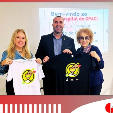 Foto 1 de No dia 06/06/2025, o Hospital GPACI recebeu com gratidão e entusiasmo a visita do Deputado Estadual Vitão do Cachorrão